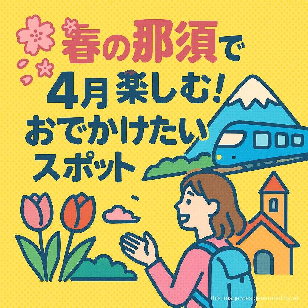 春の那須で楽しむ!4月に行きたいおでかけスポット