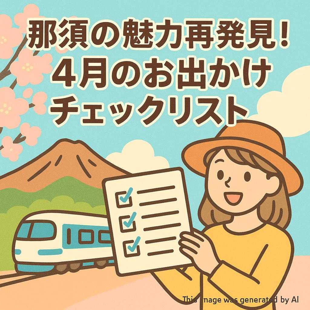 那須の魅力再発見！４月のお出かけチェックリスト