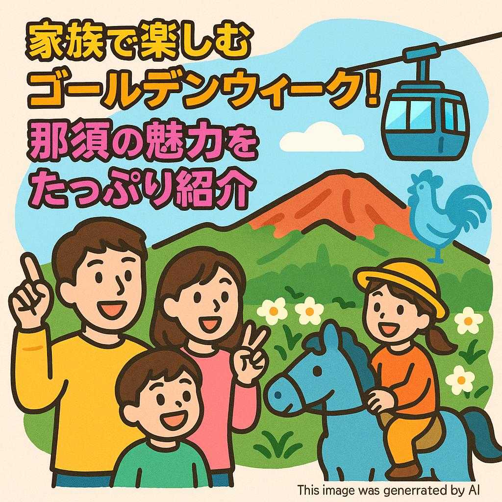 家族で楽しむゴールデンウィーク!那須の魅力をたっぷり紹介