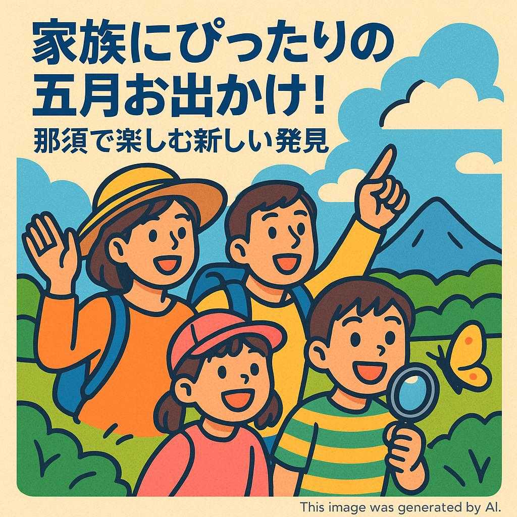 家族にぴったりの五月お出かけ！那須で楽しむ新しい発見