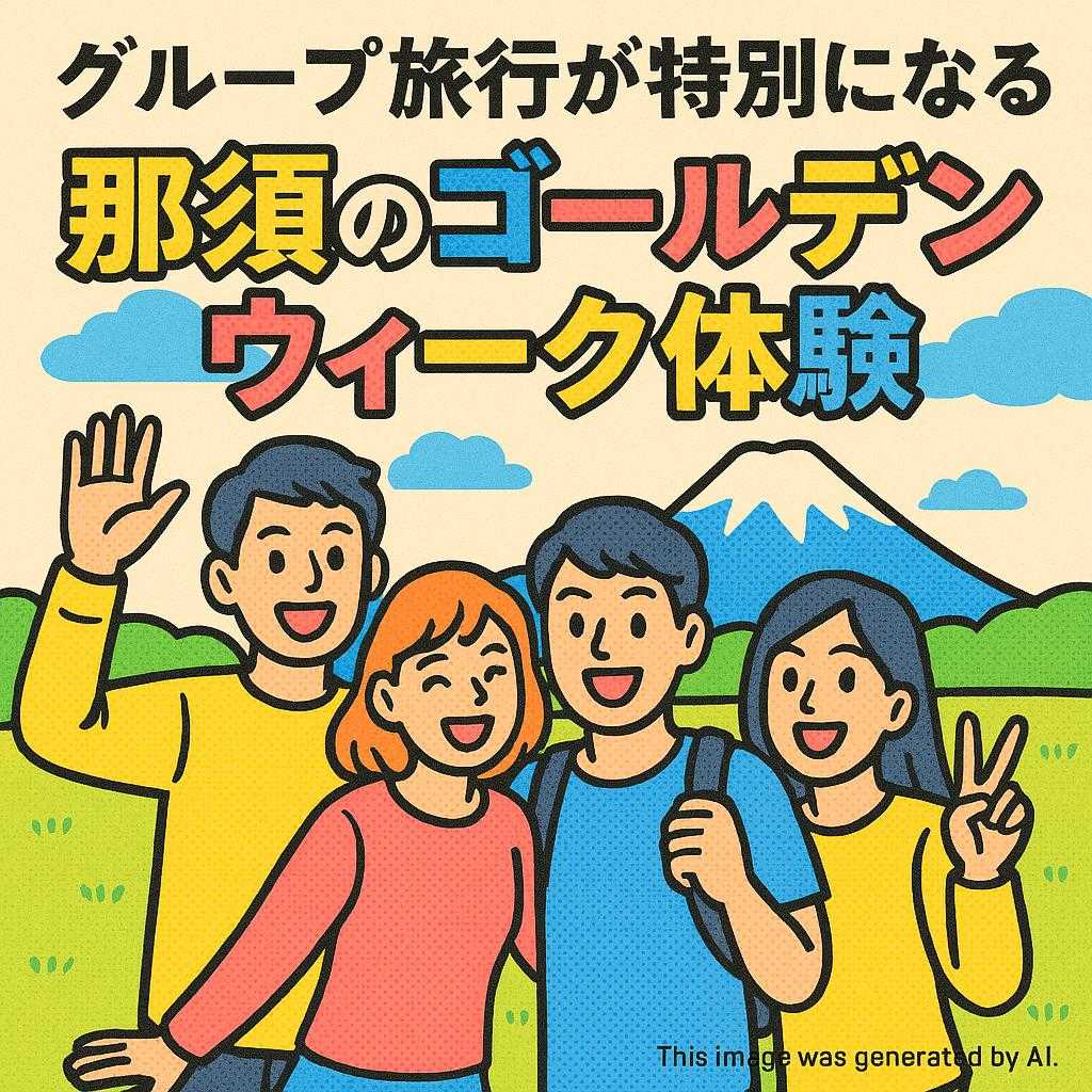 グループ旅行が特別になる那須のゴールデンウィーク体験