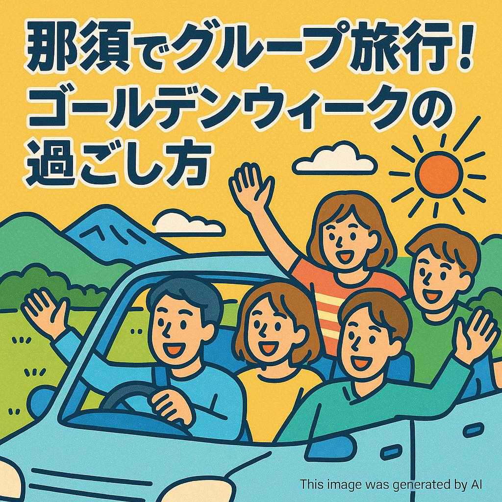 那須でグループ旅行！ゴールデンウィークの過ごし方