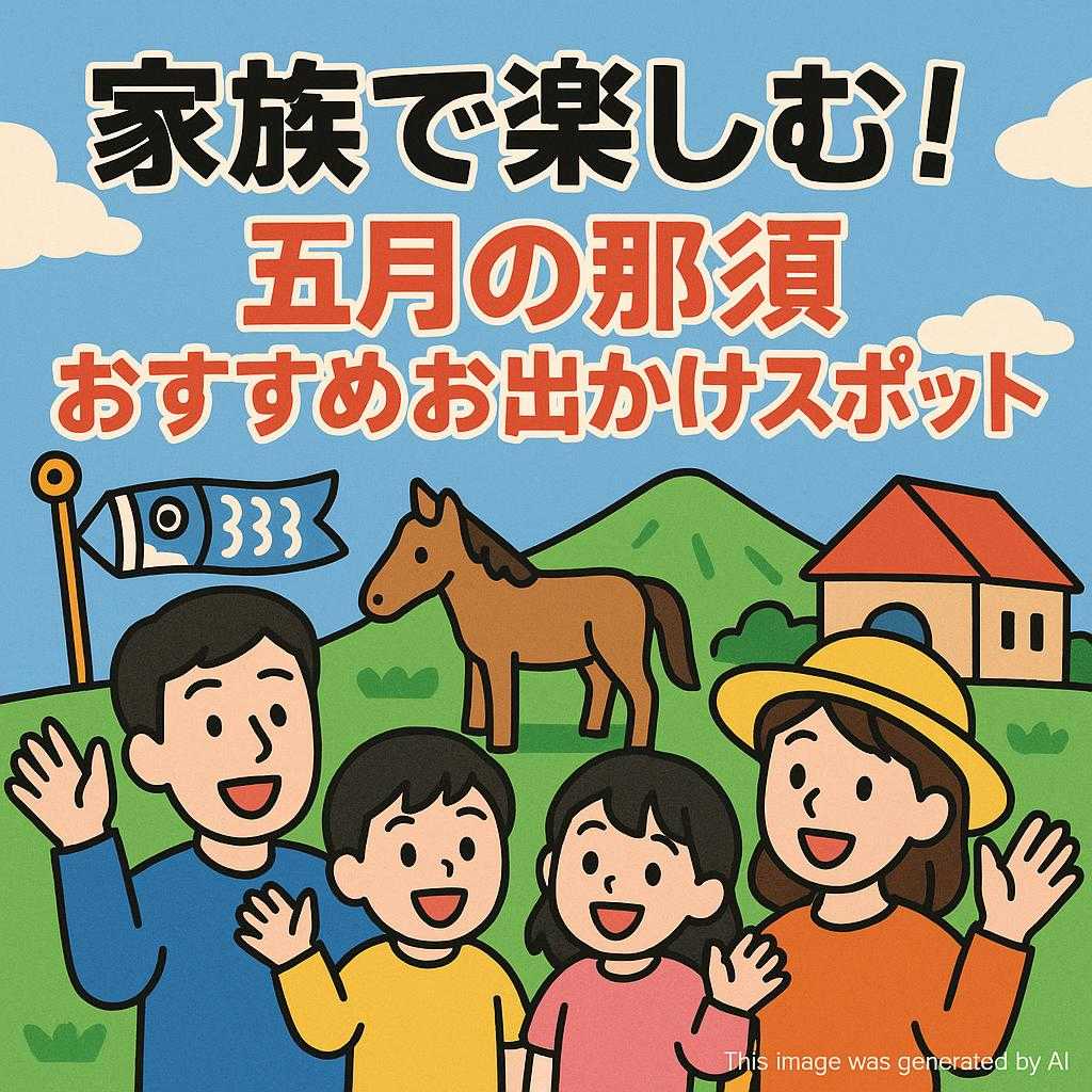 家族で楽しむ!五月の那須おすすめお出かけスポット