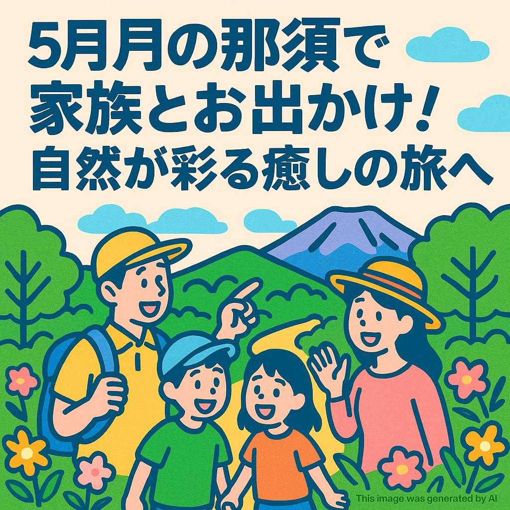 五月の那須で家族とお出かけ!自然が彩る癒しの旅へ