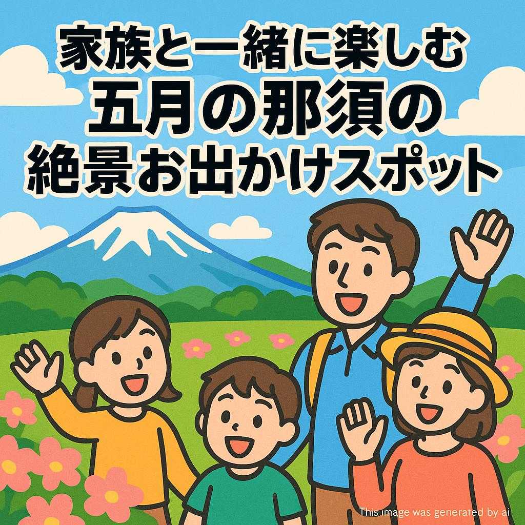 家族と一緒に楽しむ五月の那須の絶景お出かけスポット